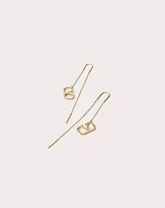Valentino Серьги длинные VLogo Signature - фото 1