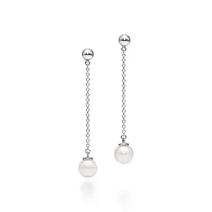 Tiffany & Co. Cерьги Ziegfeld Collection Pearl Drop Earrings - фото 1