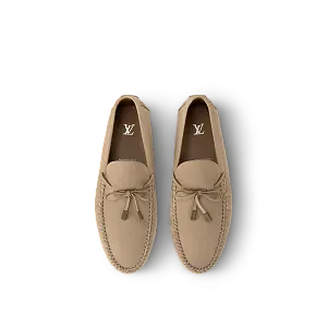 Louis Vuitton Мокасины LV Driver Light Brown - фото 2