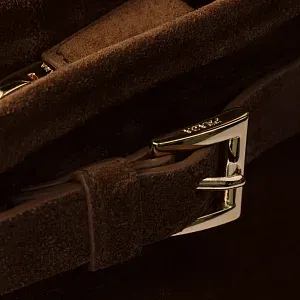 Prada Большая замшевая сумка - фото 7