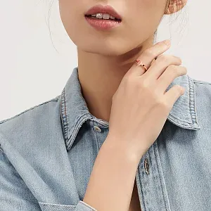 Tiffany & Co. Кольцо T Wire Ring Rose Gold - фото 2