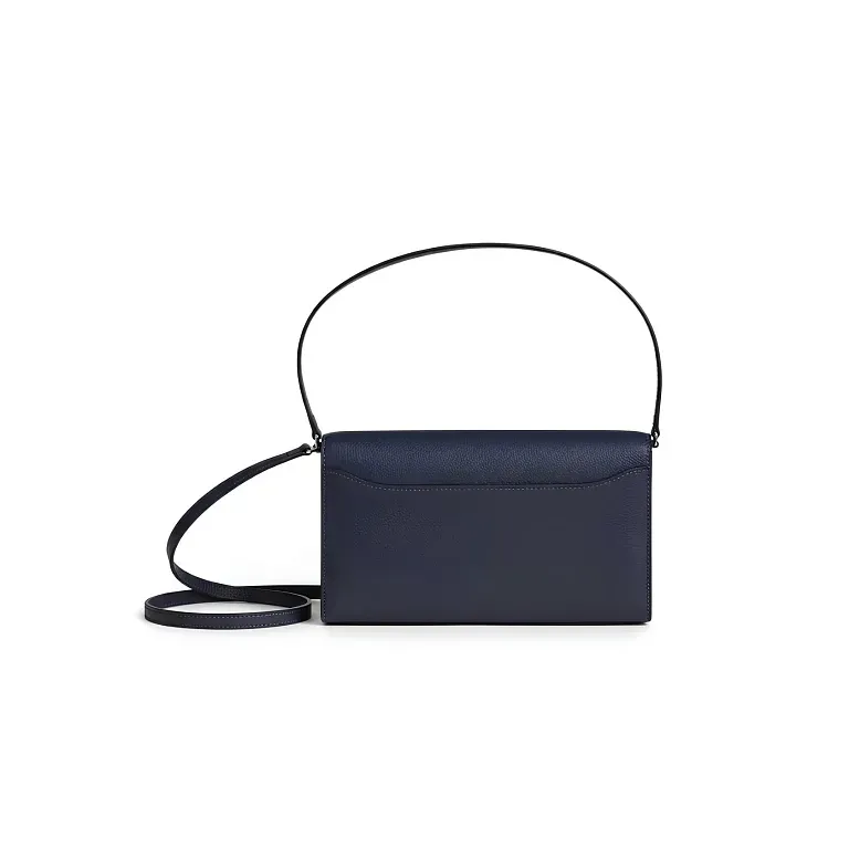 Мини-сумка Hermes Constance To Go Bleu Nuit Evercolor Palladium Hardware - фото 2