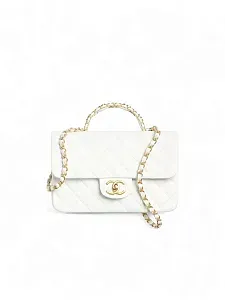 Chanel Маленькая сумка с ручкой сверху Flap - фото 1