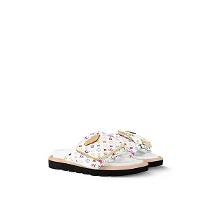 Louis Vuitton Мюли Pool Pillow Flat Comfort TM x White - фото 1