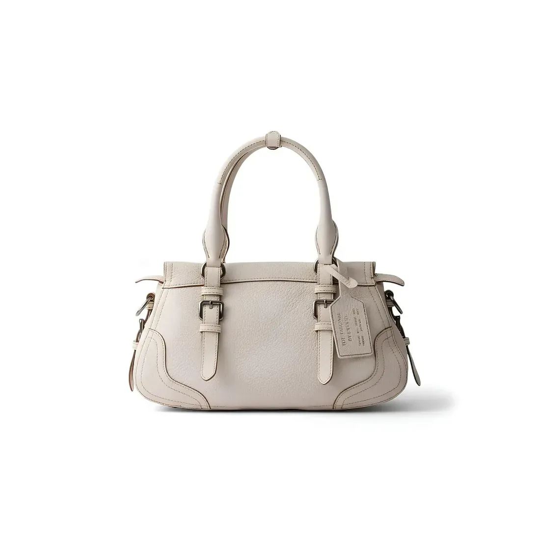 Prada Большая сумка-тоут Chalk White - фото 3