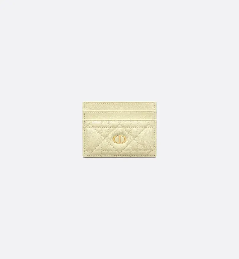 Кардхолдер Dior Caro Freesia Jaune Pastel - фото 1