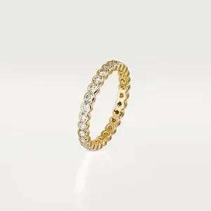 Cartier Обручальное кольцо с бриллиантами Broderie de Yellow Gold - фото 3