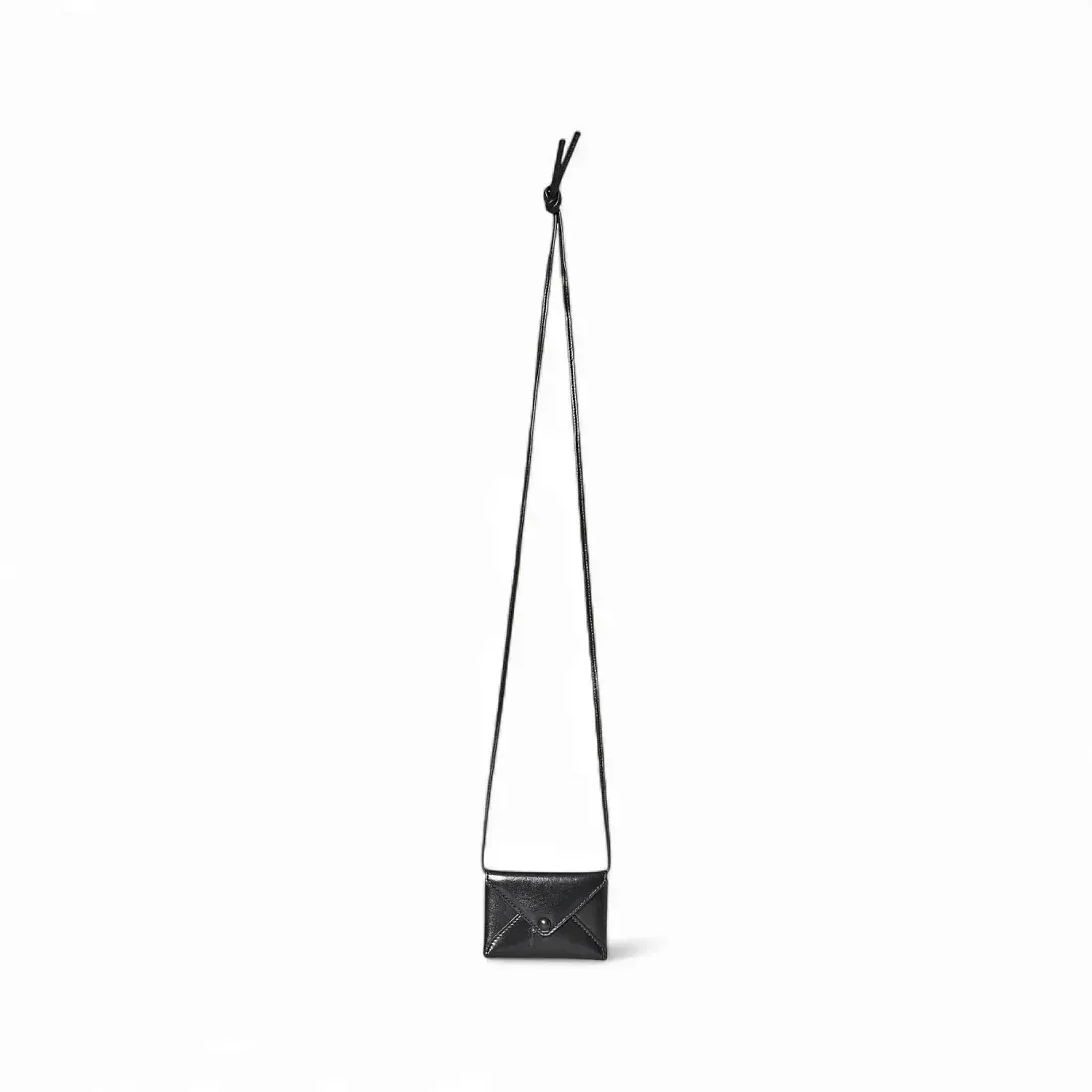 The Row Клатч Mini Envelope Black из кожи - фото 2