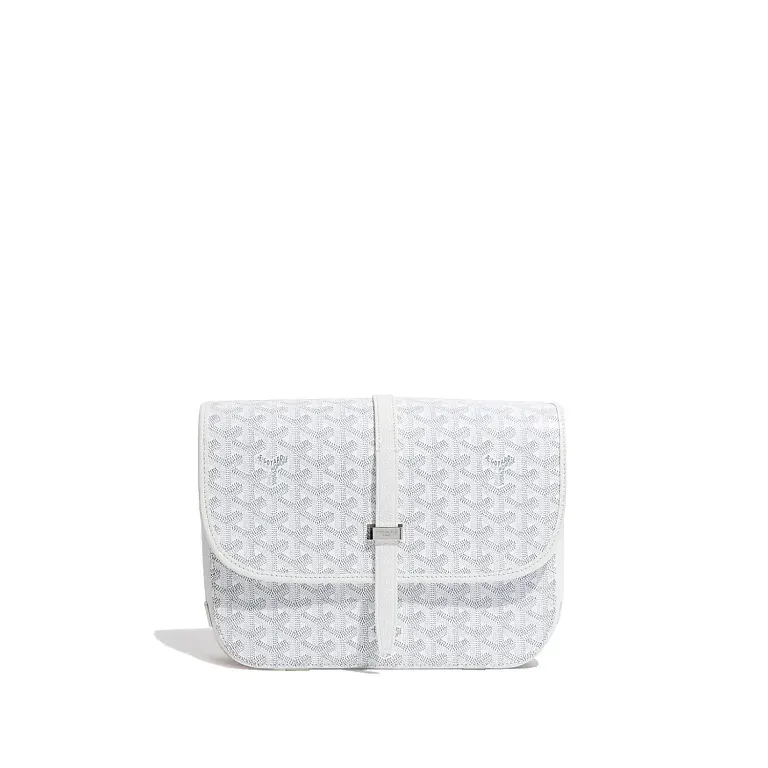 Сумка Belvedere MM Goyard White - фото 1