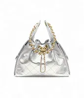 Chanel Маленькая сумка 25 Silvery - фото 1