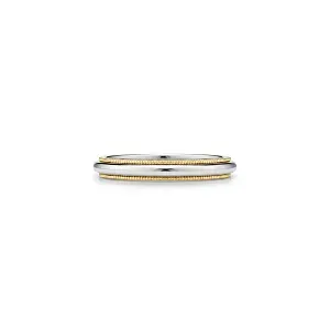 Tiffany & Co. Обручальное кольцо Together Milgrain Band Ring Yellow Gold - фото 1