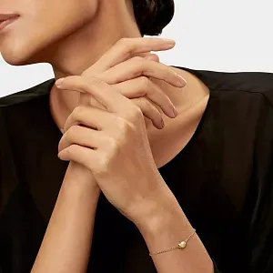 Tiffany & Co. Браслет Bean design bracelet in 18 carat yellow gold 9 mm Yellow Gold - фото 2