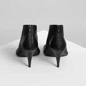 Phoebe Philo Мягкие ботильоны 90 Black - фото 4