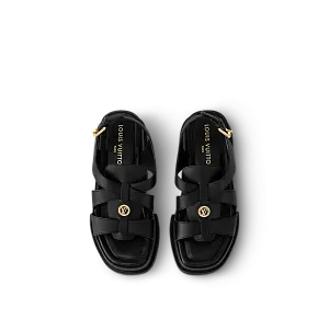 Louis Vuitton Сандалии Maya Flatform Black - фото 2