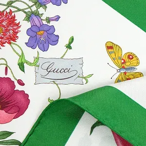 Gucci Платок Multicolor / Green - фото 3