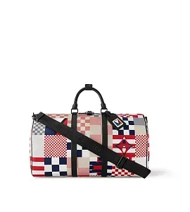 Louis Vuitton Сумка Keepall 50 с плечевым ремнем - фото 1