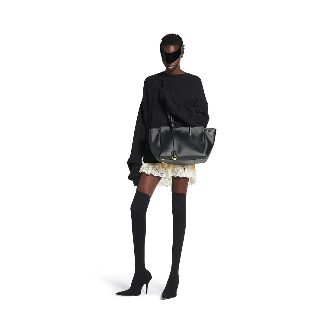 Balenciaga Сумка Hampton маленького формата - фото 8