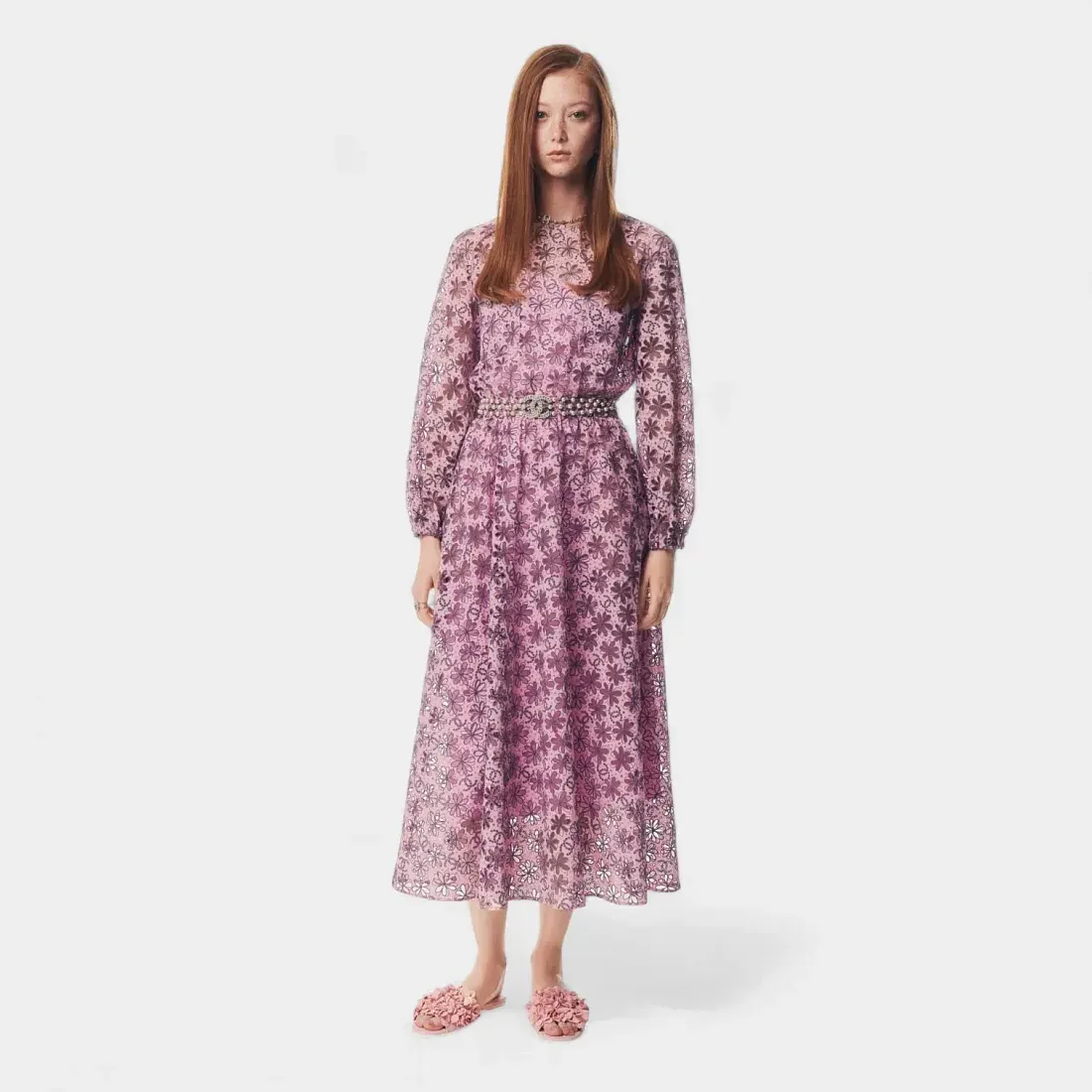 Chanel Бархатные мюли Light Pink - фото 2