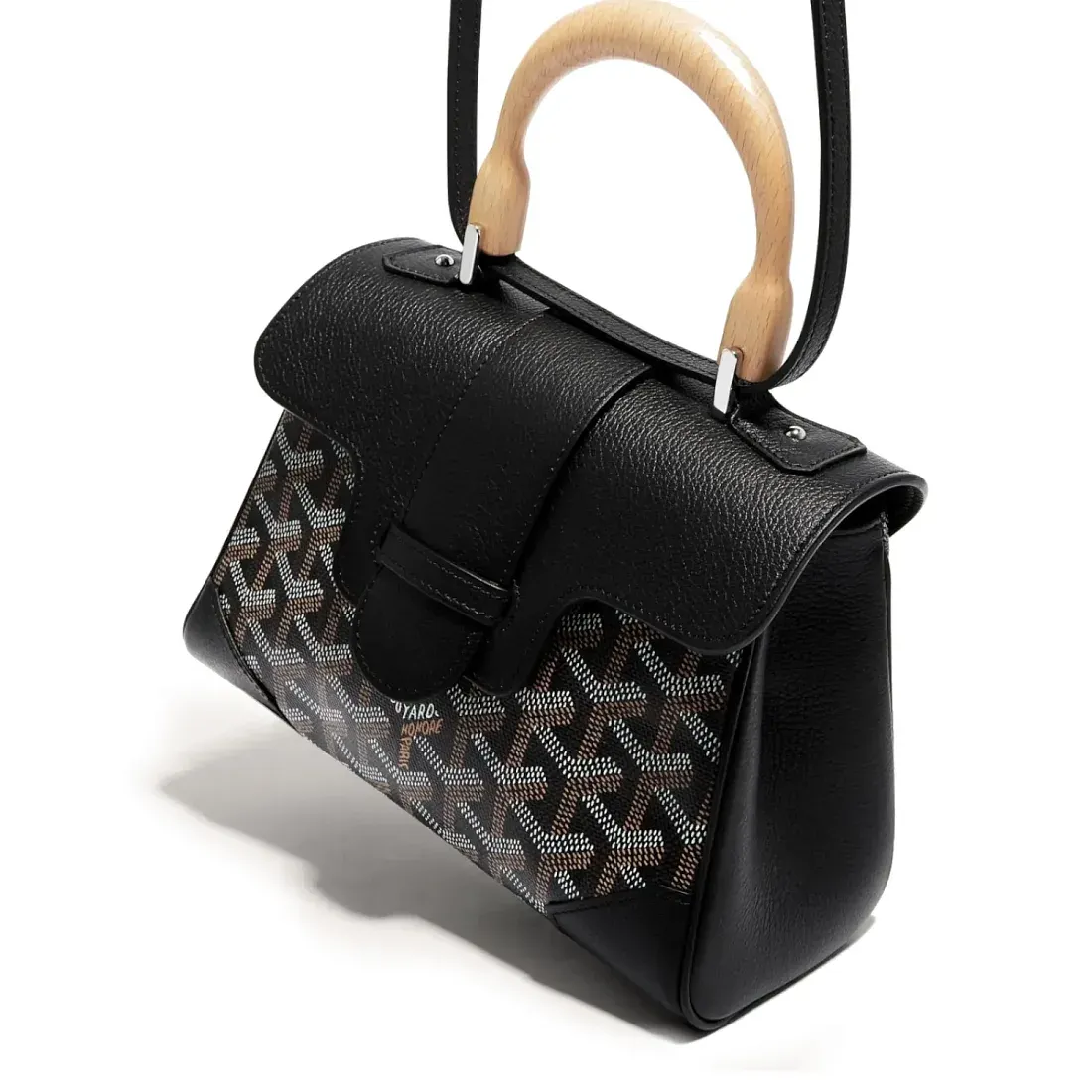 Goyard Мини-сумка Saigon Souple Black - фото 2