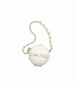 Chanel Брелок для сумочки White - фото 1