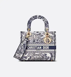 Dior Сумка Lady D-Lite среднего формата - фото 1