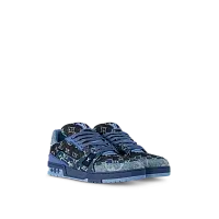 Louis Vuitton Кроссовки LV Trainer Blue - фото 1