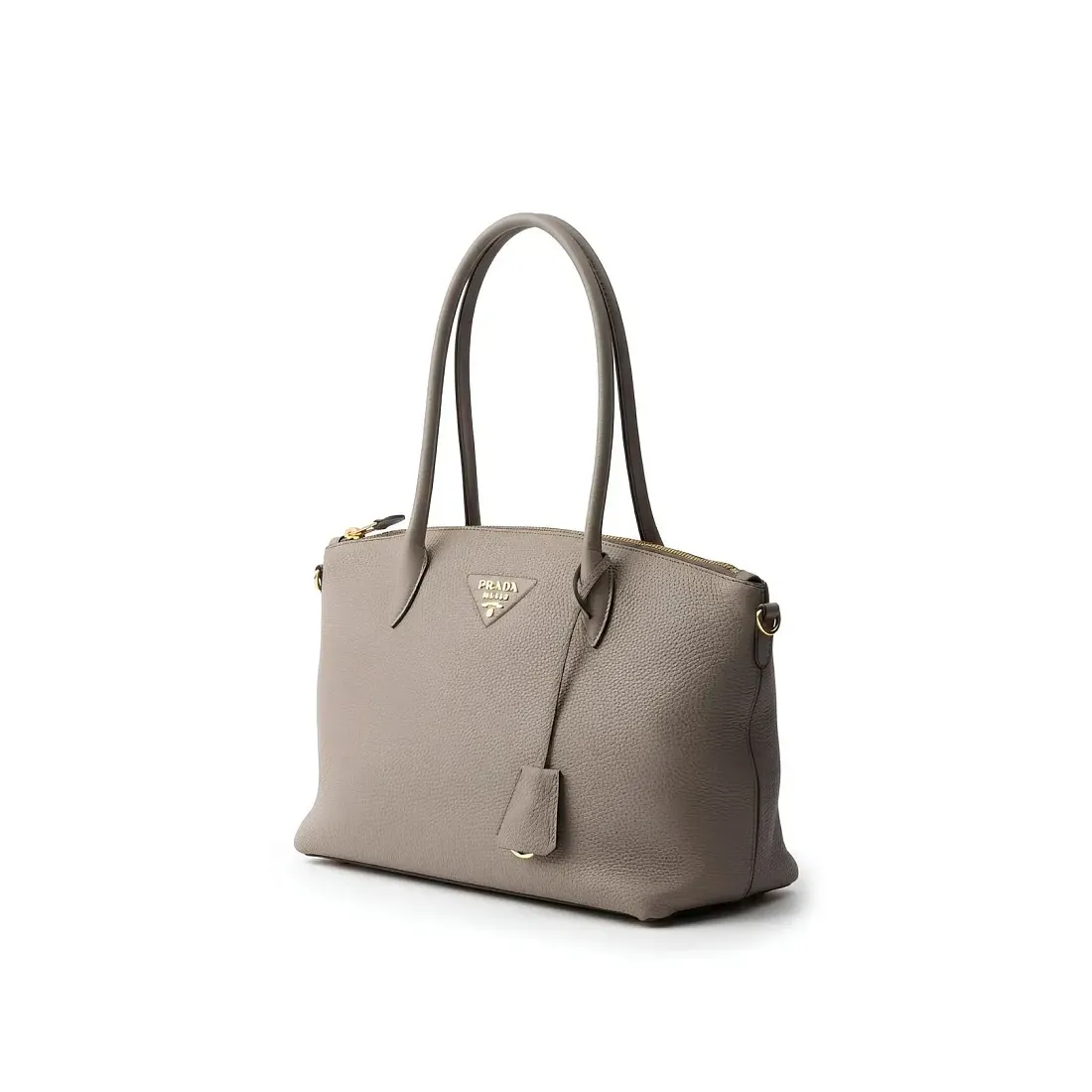 Prada Сумка-тоут большая Clay Gray - фото 3