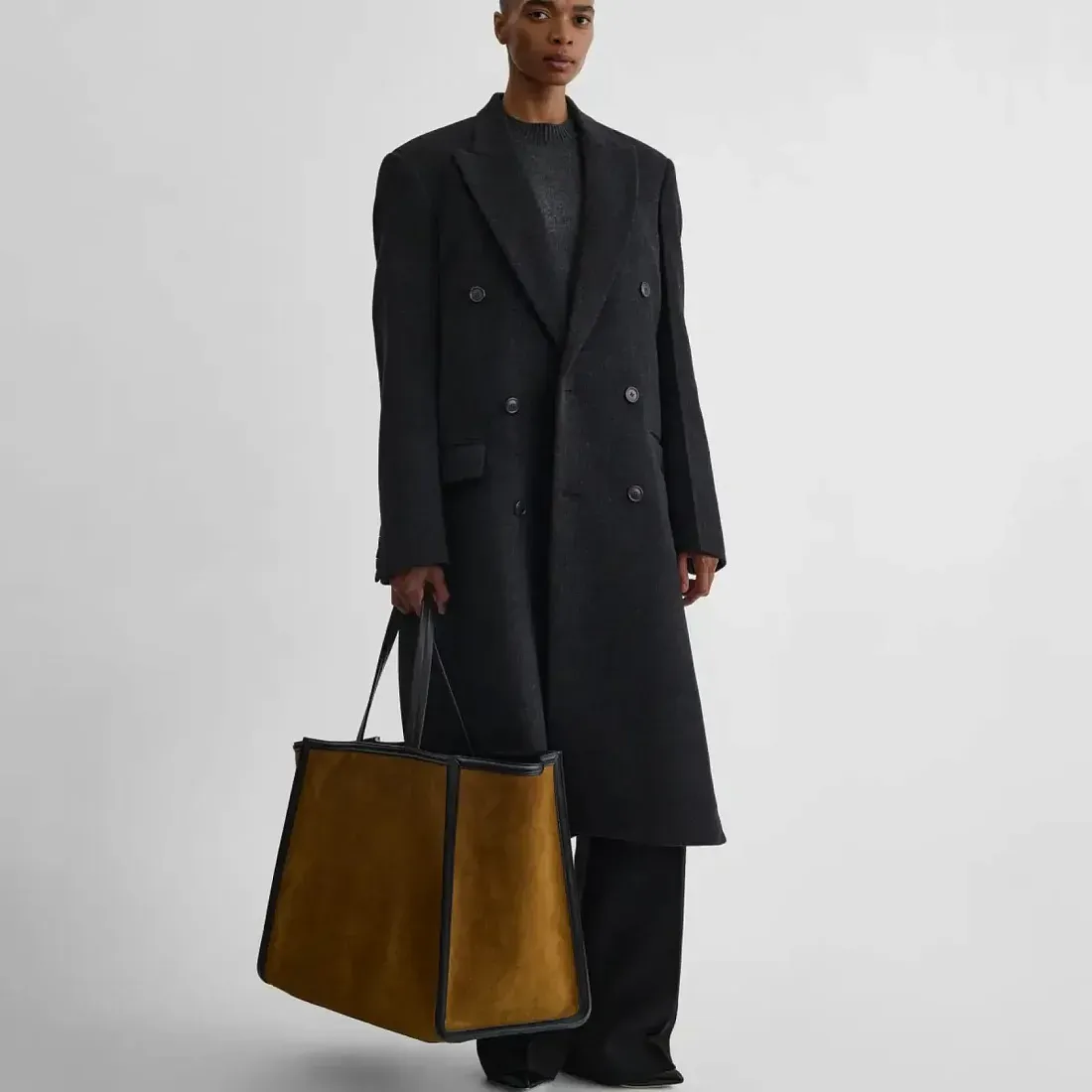 Phoebe Philo Сумка XL Cabas Toffee - фото 2