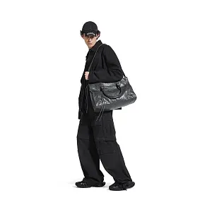 Balenciaga Сумка Le City In Volcanic Rock большого формата Men - фото 2