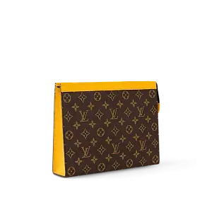 Louis Vuitton Клатч Pochette Voyage MM Jaune Mat - фото 2