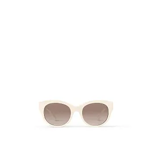 Louis Vuitton Солнцезащитные очки Twist Round Cream - фото 1