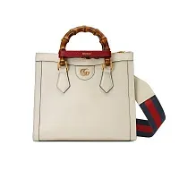 Gucci Маленькая сумка Diana White - фото 1