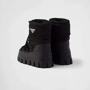 Prada Габардиновые ботинки apres-ski из Re-Nylon - фото 4