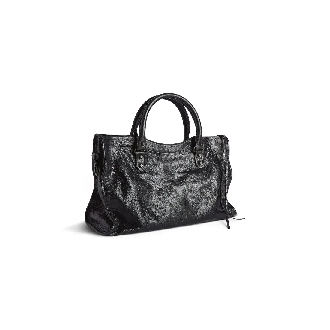 Balenciaga Сумка Le City среднего формата Black - фото 4