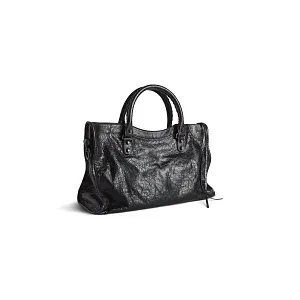 Balenciaga Сумка Le City среднего формата Black - фото 4