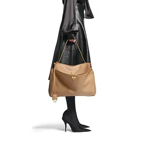 Balenciaga Сумка Rodeo большого формата Latte - фото 8