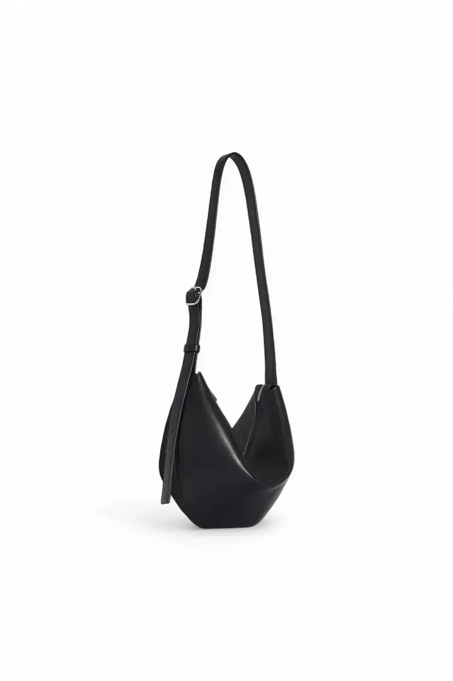 The Row Сумка Jouvette Dark Brown из кожи Black - фото 2