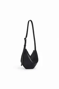 The Row Сумка Jouvette Dark Brown из кожи Black - фото 2