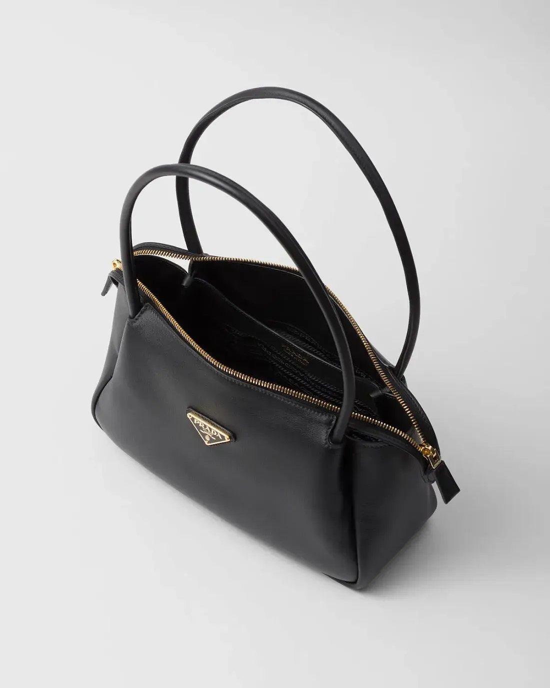 Prada Сумка через плечо Darling среднего размера из кожи - фото 3