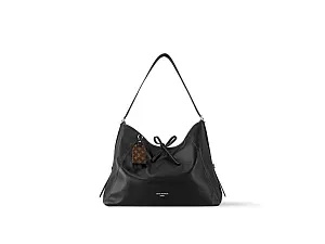 Louis Vuitton Сумка Carry All Dark MM Black - фото 1