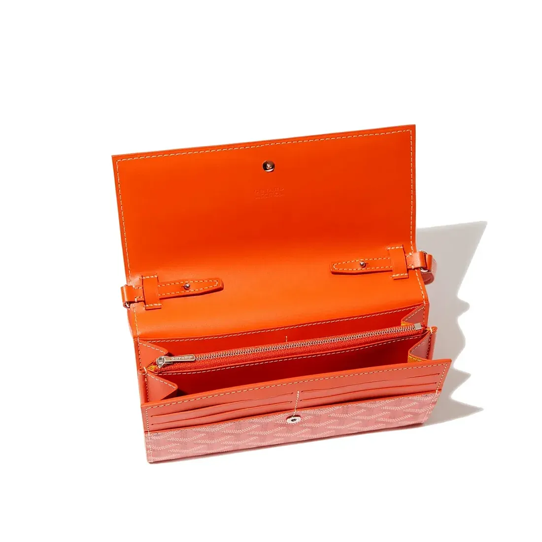 Goyard Кошелек Varenne Continental Orange - фото 2