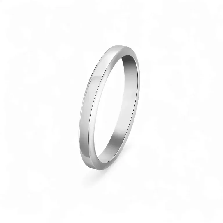 VAN CLEEF AND ARPELS Обручальное кольцо Toujours Van Cleef & Arpels Men 2,5 мм Platinum - фото 1