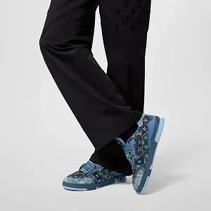 Louis Vuitton Кроссовки LV Trainer Blue - фото 4