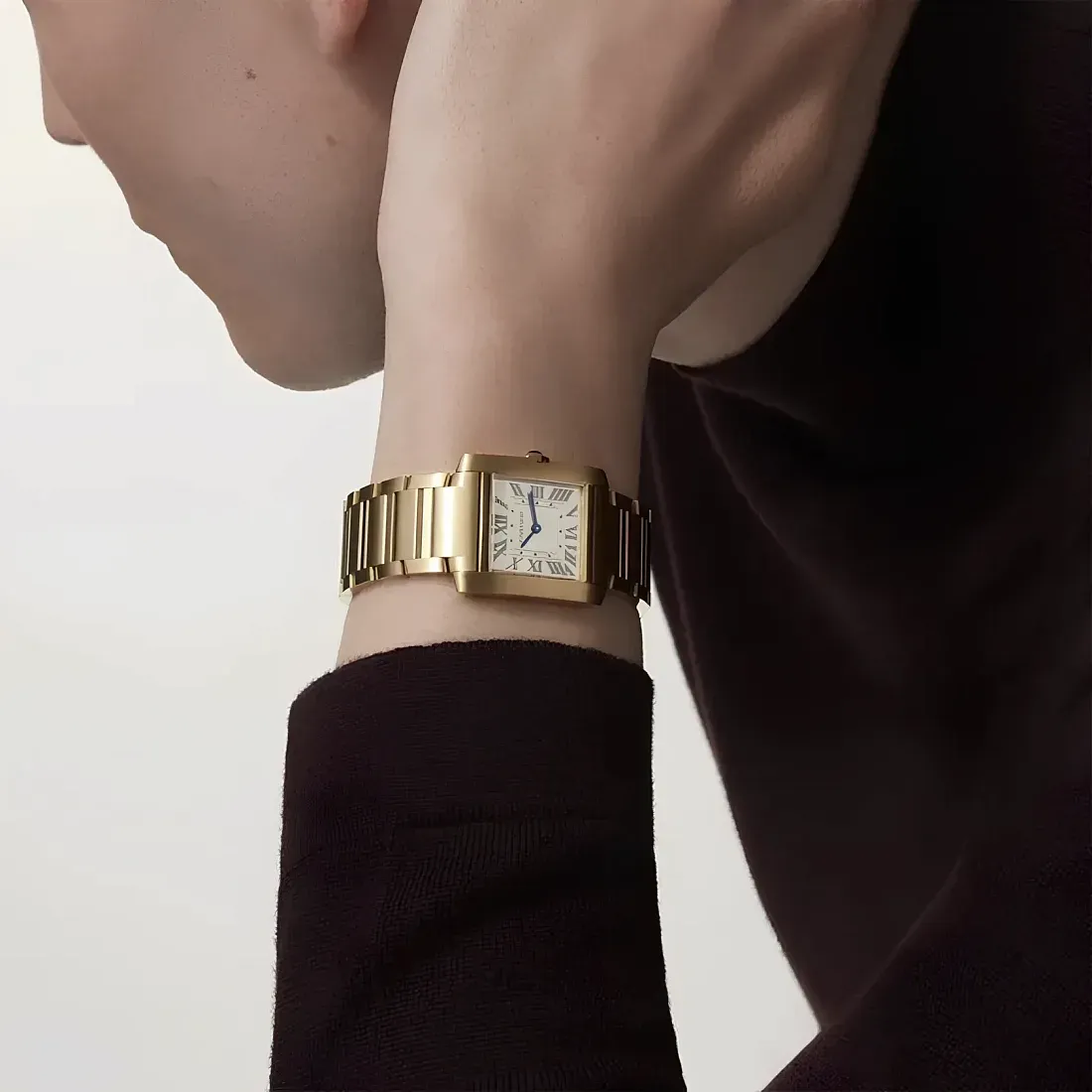Cartier Часы Tank Francaise watch Men - фото 2