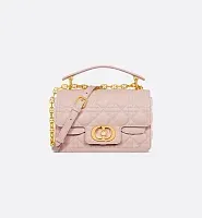Dior Сумка Top Handle Jolie маленького формата Powder Pink - фото 1