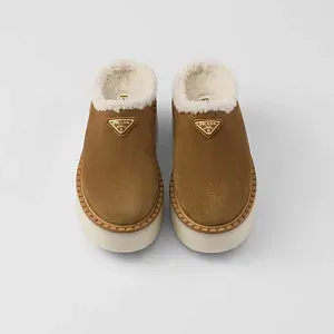 Prada Замшевые мюли - фото 5