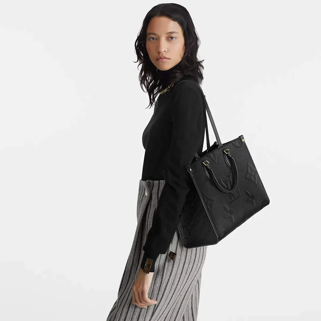 Louis Vuitton Сумка-тоут Cabas Onthego MM Black - фото 2