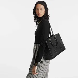 Louis Vuitton Сумка-тоут Cabas Onthego MM Black - фото 2