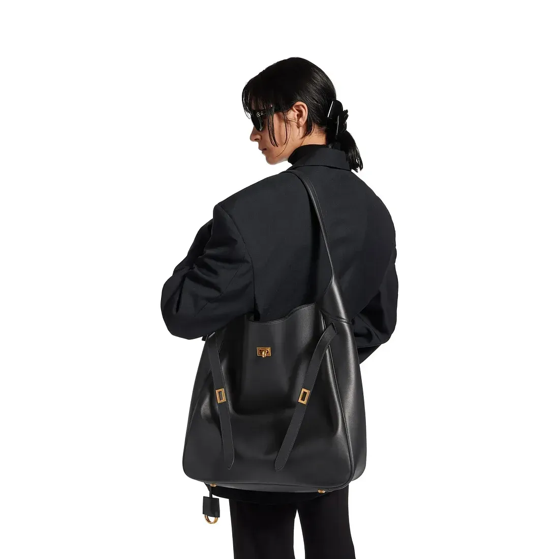 Balenciaga Сумка Bel Air Hobo большого формата - фото 8