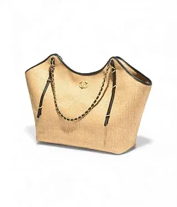 Chanel Большая сумка Cabas Beige - фото 3